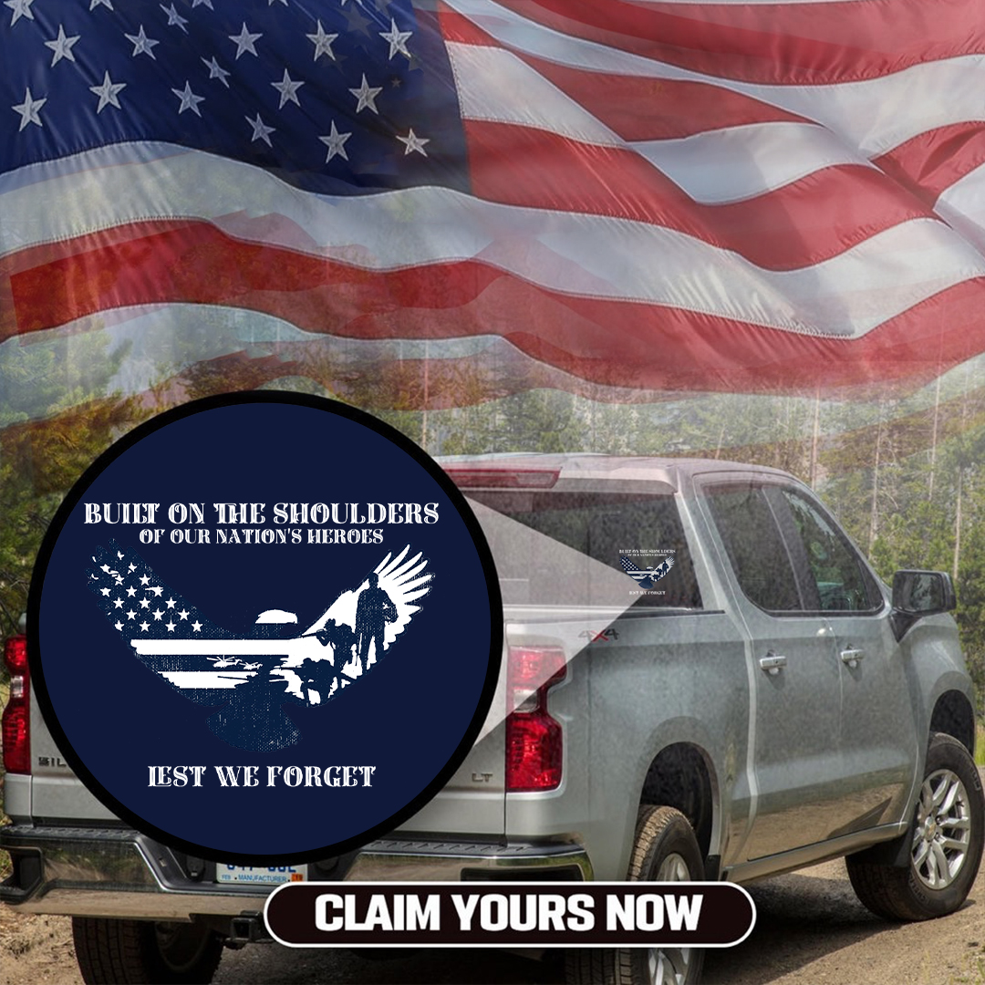 Lest We Forget Veterans Stickers-Independence Day Sticker