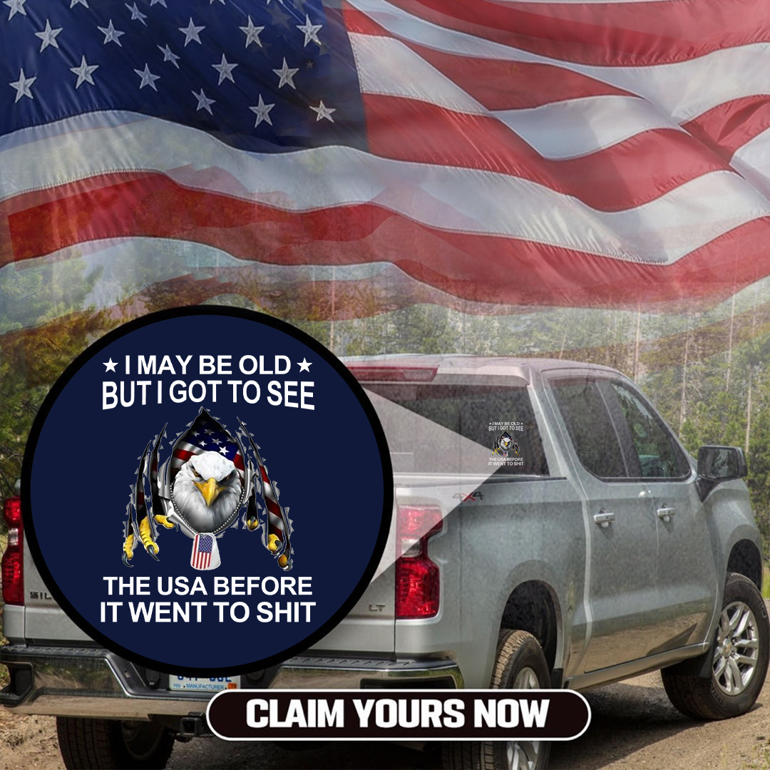 I May Be Old Veterans Stickers