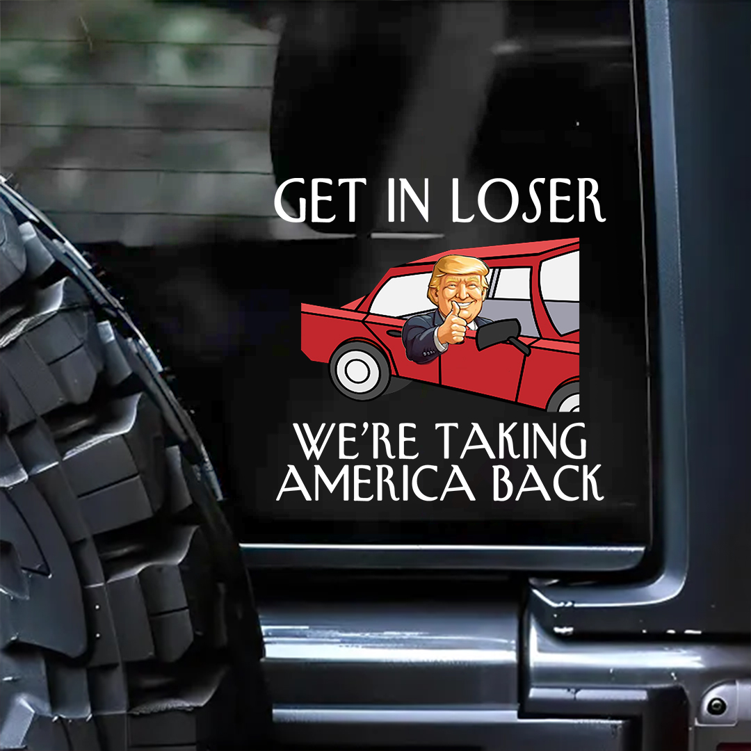 Taking America Back Stickers-Independence Day Sticker