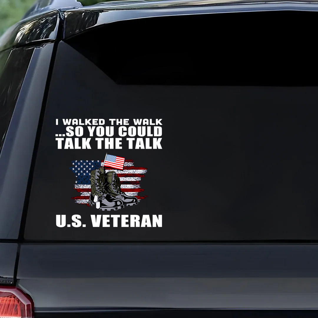 So You Talk That Talk Veterans Stickers