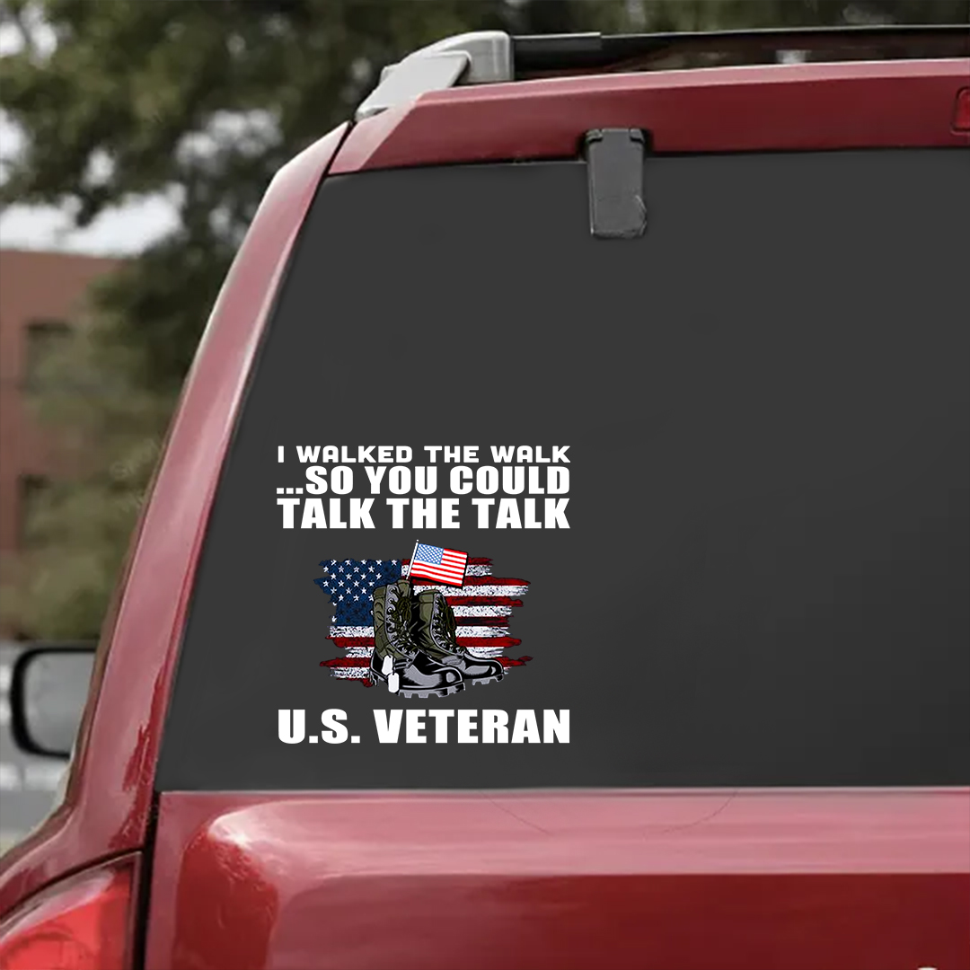 So You Talk That Talk Veterans Stickers