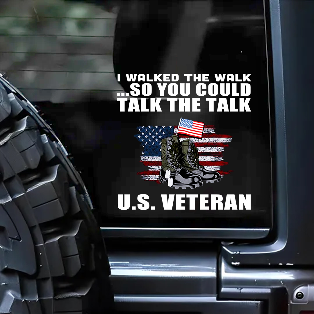 So You Talk That Talk Veterans Stickers
