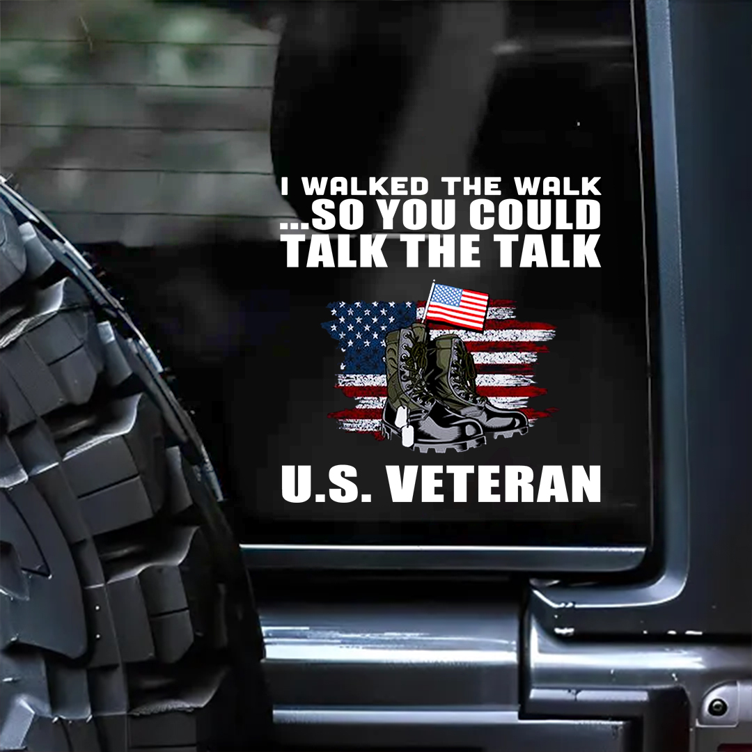 So You Talk That Talk Veterans Stickers