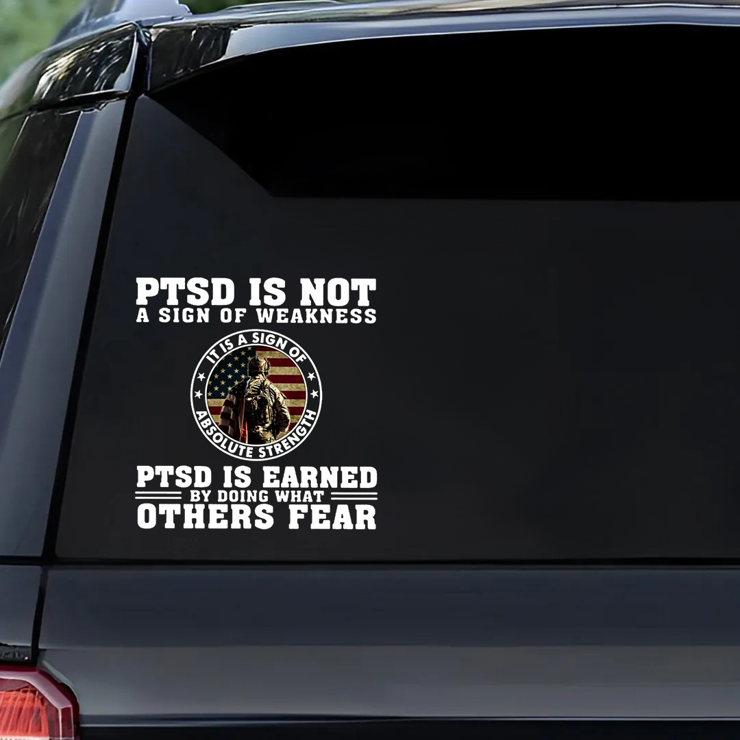 Not A Sign Of Weakness Veterans Stickers