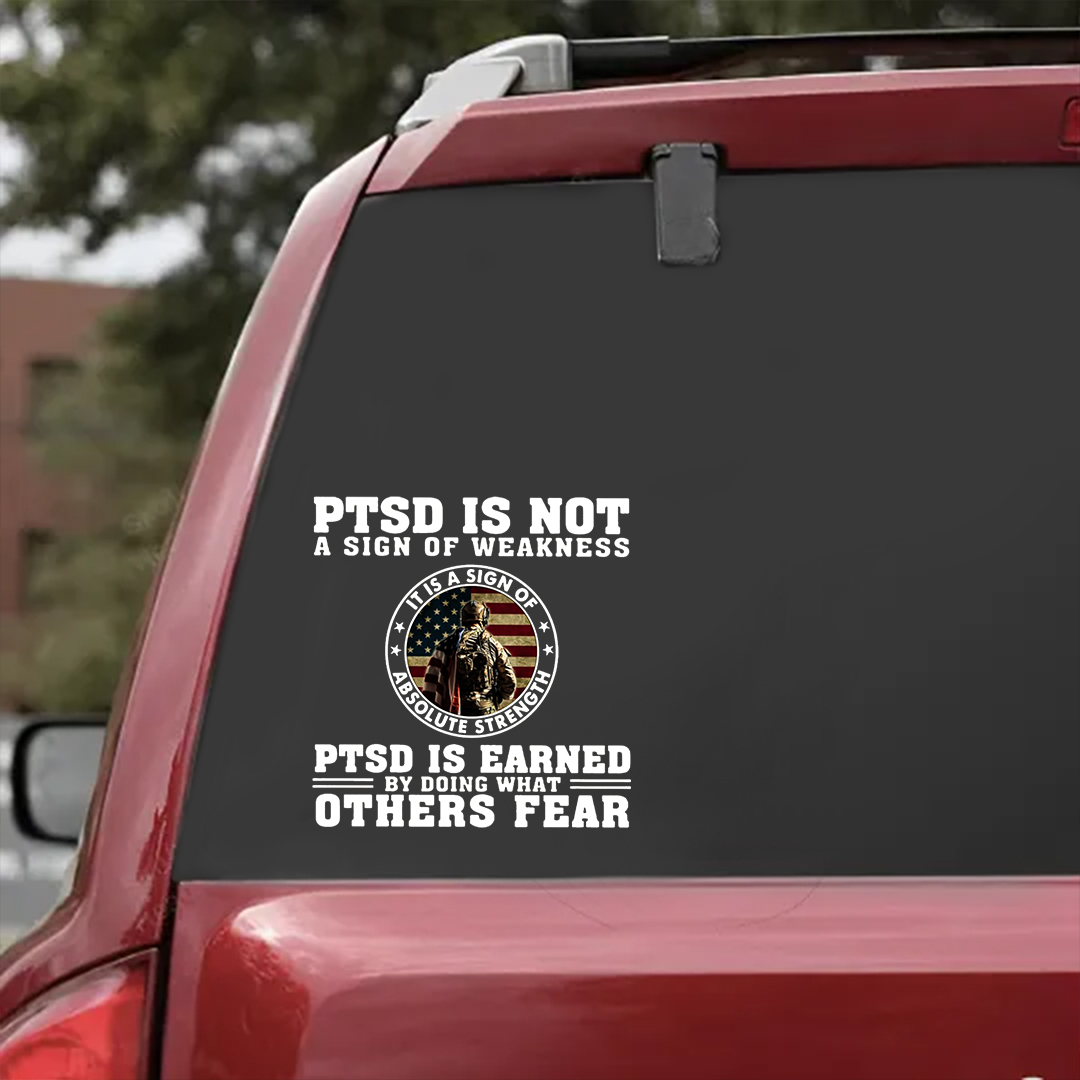 Not A Sign Of Weakness Veterans Stickers