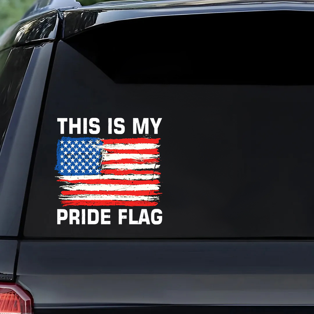 My Pride Flag Stickers-Independence Day Sticker