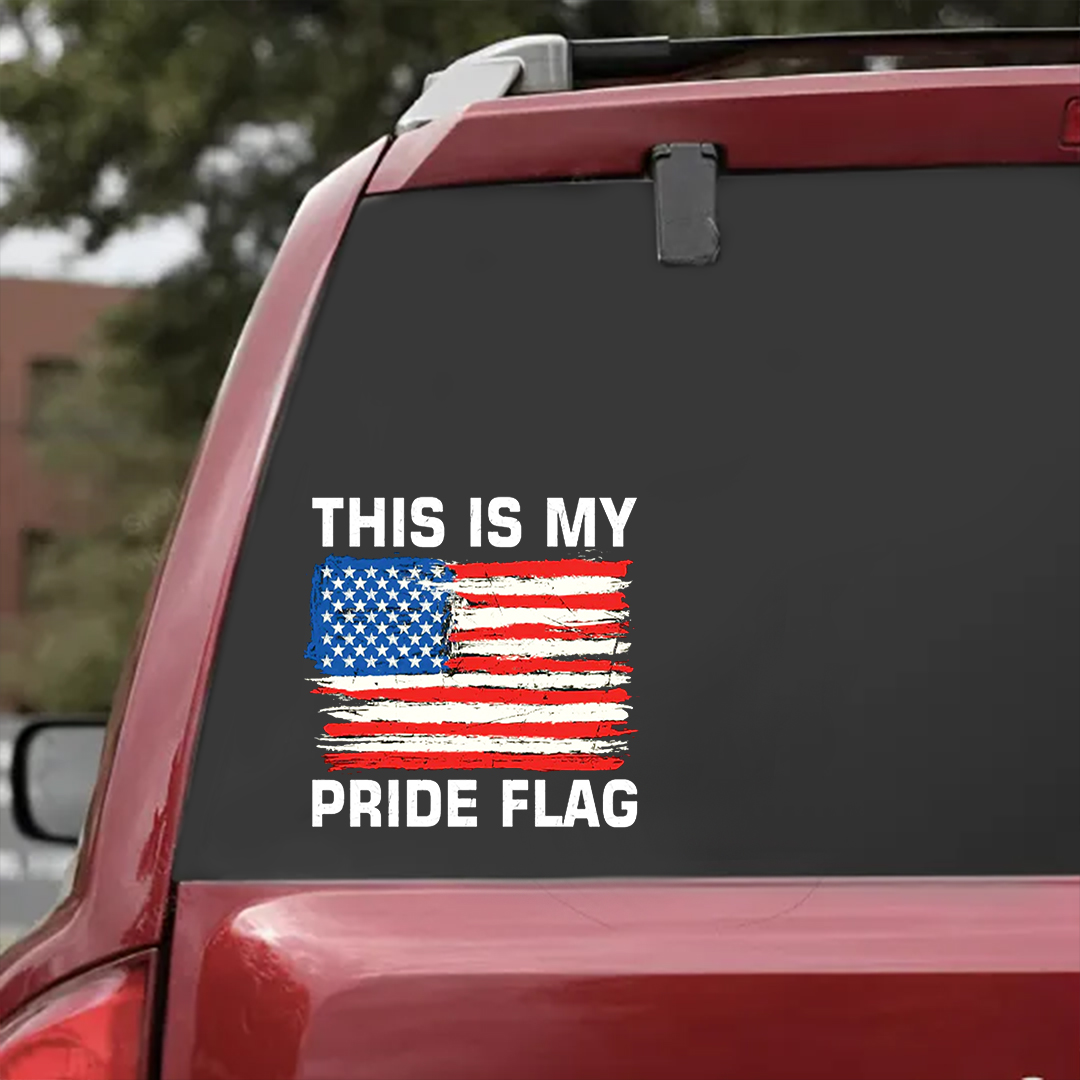 My Pride Flag Stickers-Independence Day Sticker