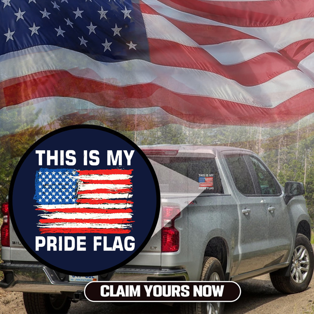 My Pride Flag Stickers-Independence Day Sticker