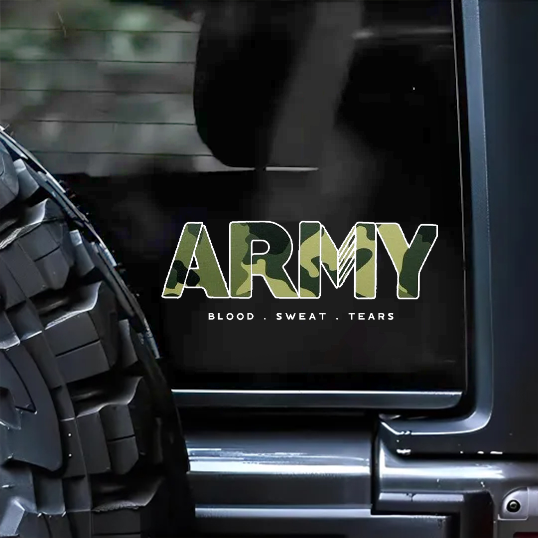 Blood Sweat Tears Veterans Stickers