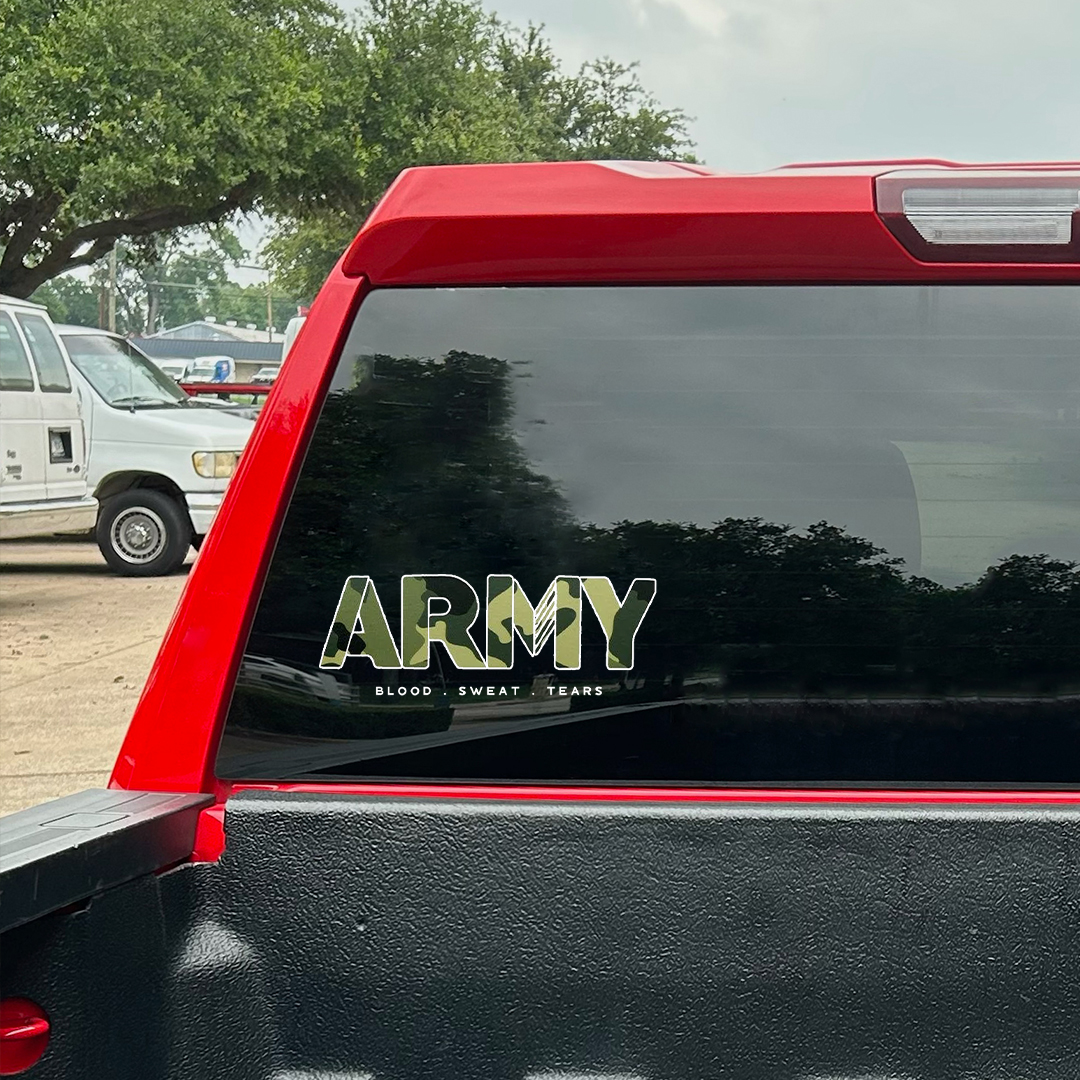 Blood Sweat Tears Veterans Stickers