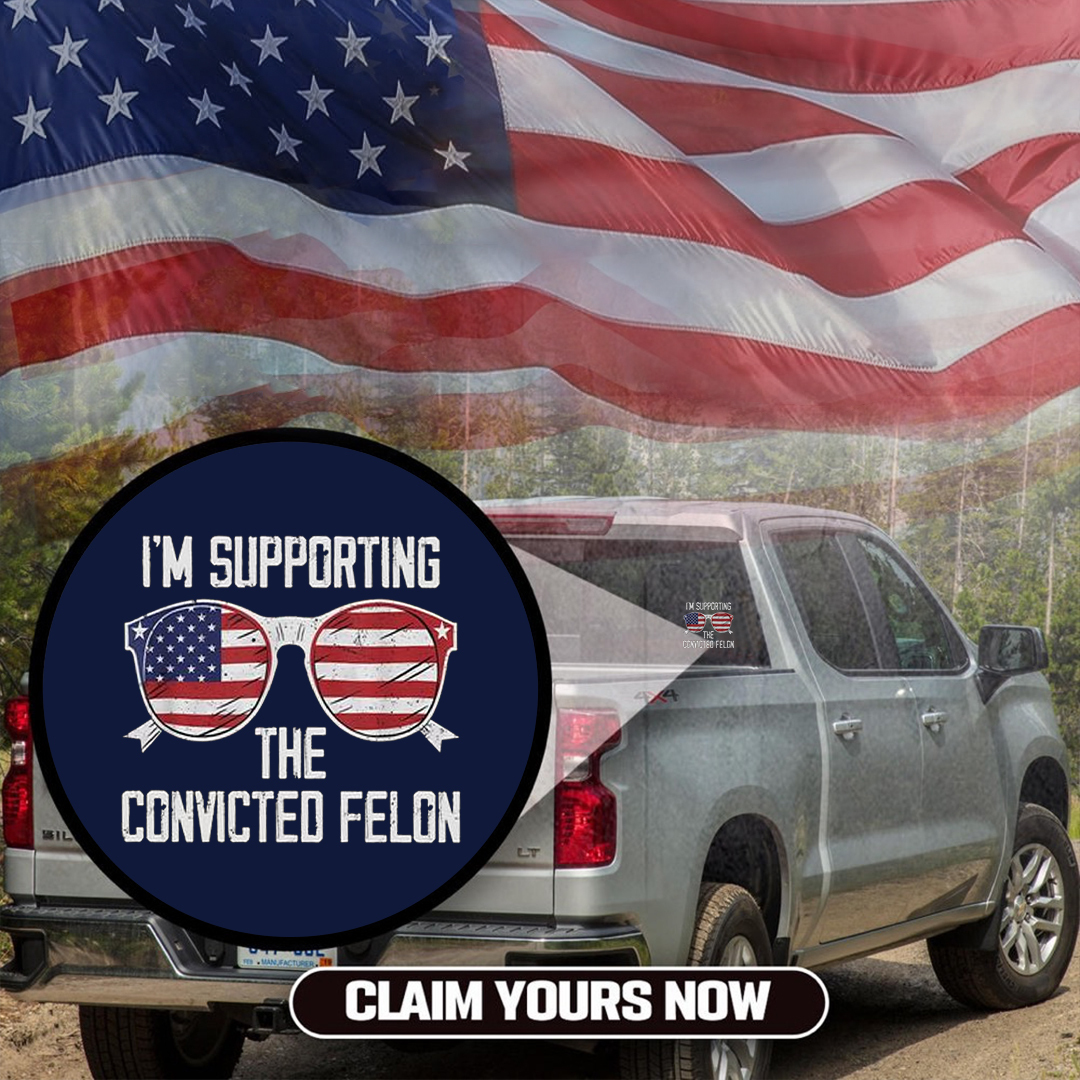 Supporting The Felon Stickers-Independence Day Sticker