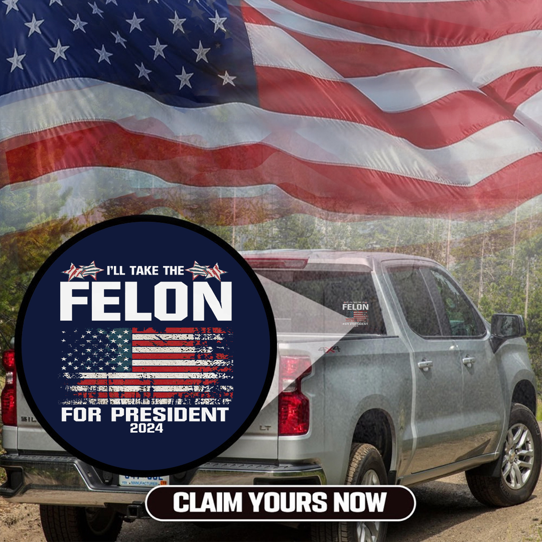 Take The Felon Stickers-Independence Day Sticker