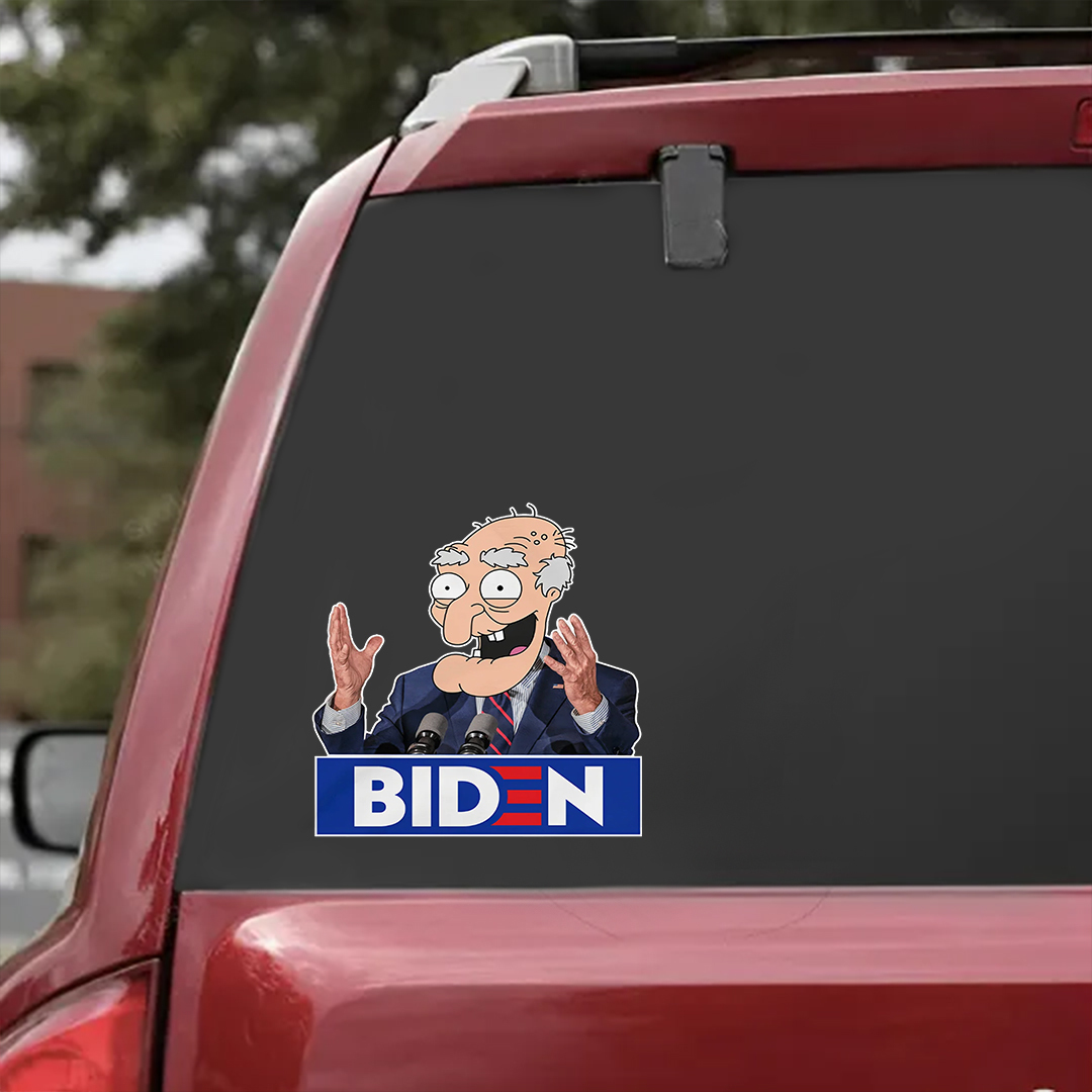 Real Old Man Stickers-Independence Day Sticker