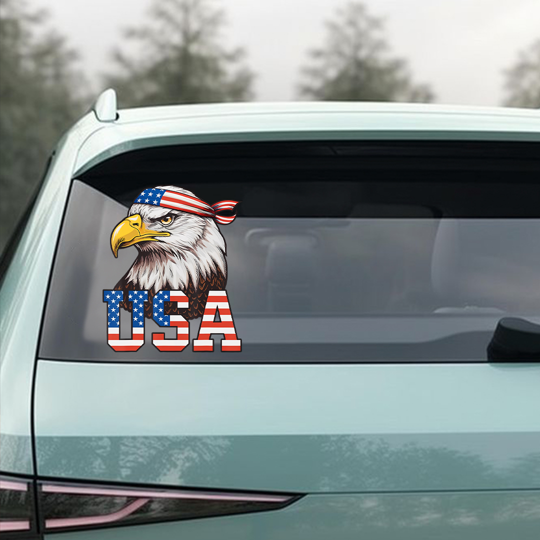 American Proud Eagle Sticker