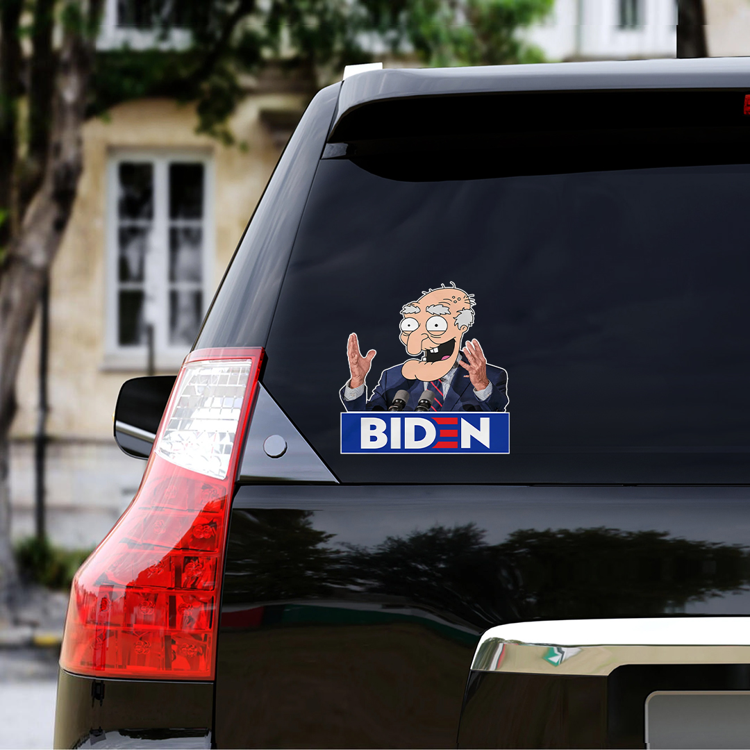 Real Old Man Stickers-Independence Day Sticker