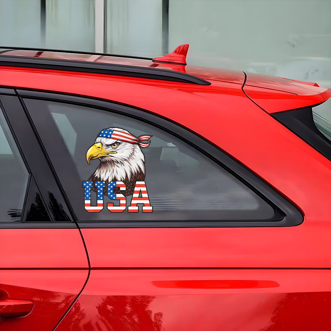 American Proud Eagle Sticker