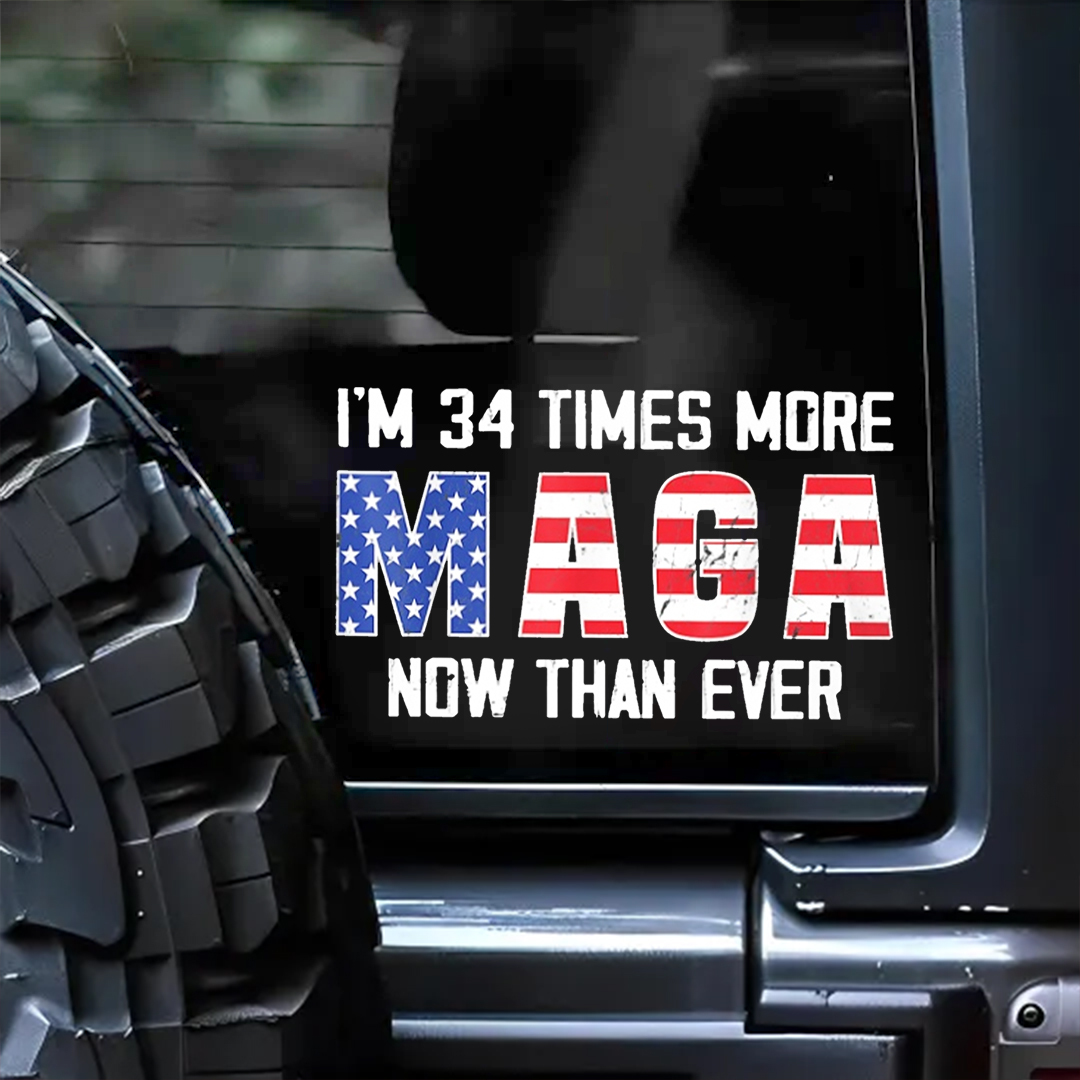 MAGA Stickers-Independence Day Sticker