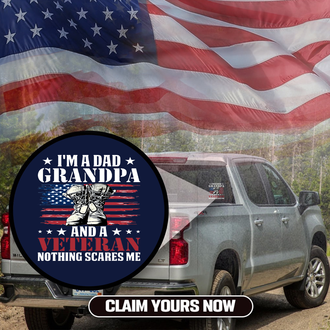 Nothing Scares Me Veterans Sticker