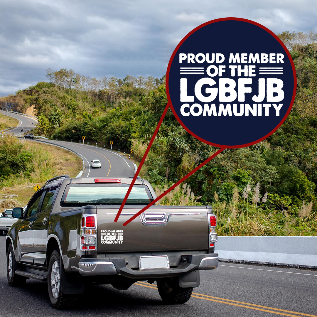 LGBFJB Stickers-Independence Day Sticker