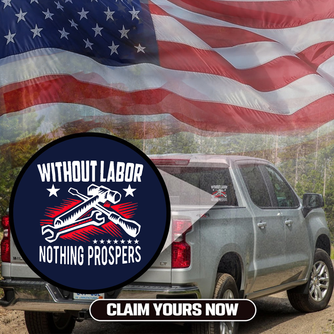 Nothing Prospers Labor Day Sticker