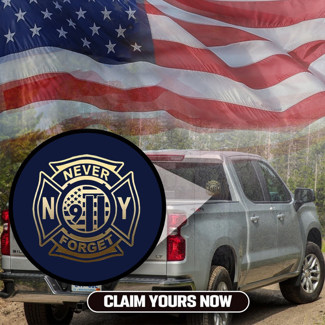Never Forget 911 Patriot Day Sticker
