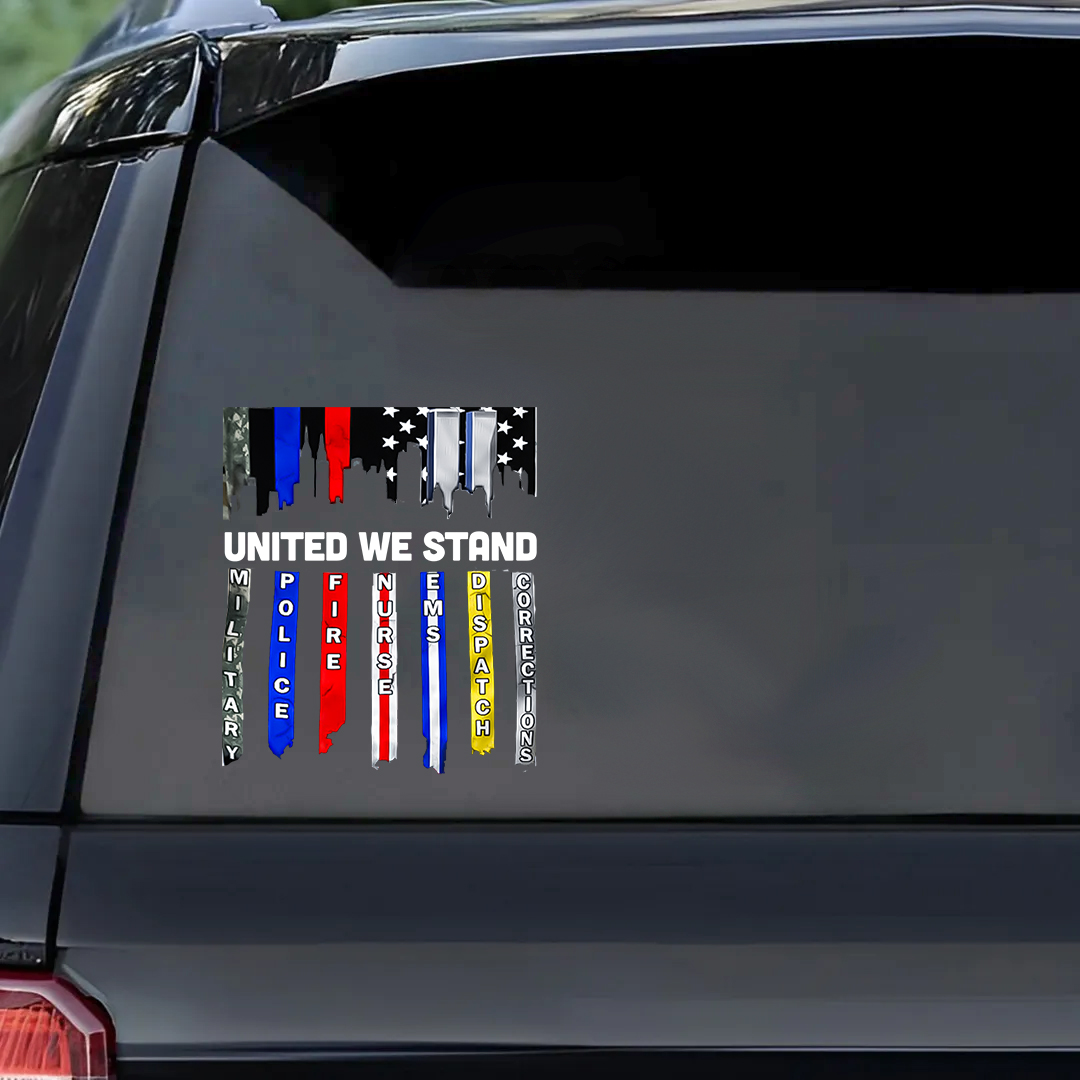 United We Stand Patriot Day Sticker