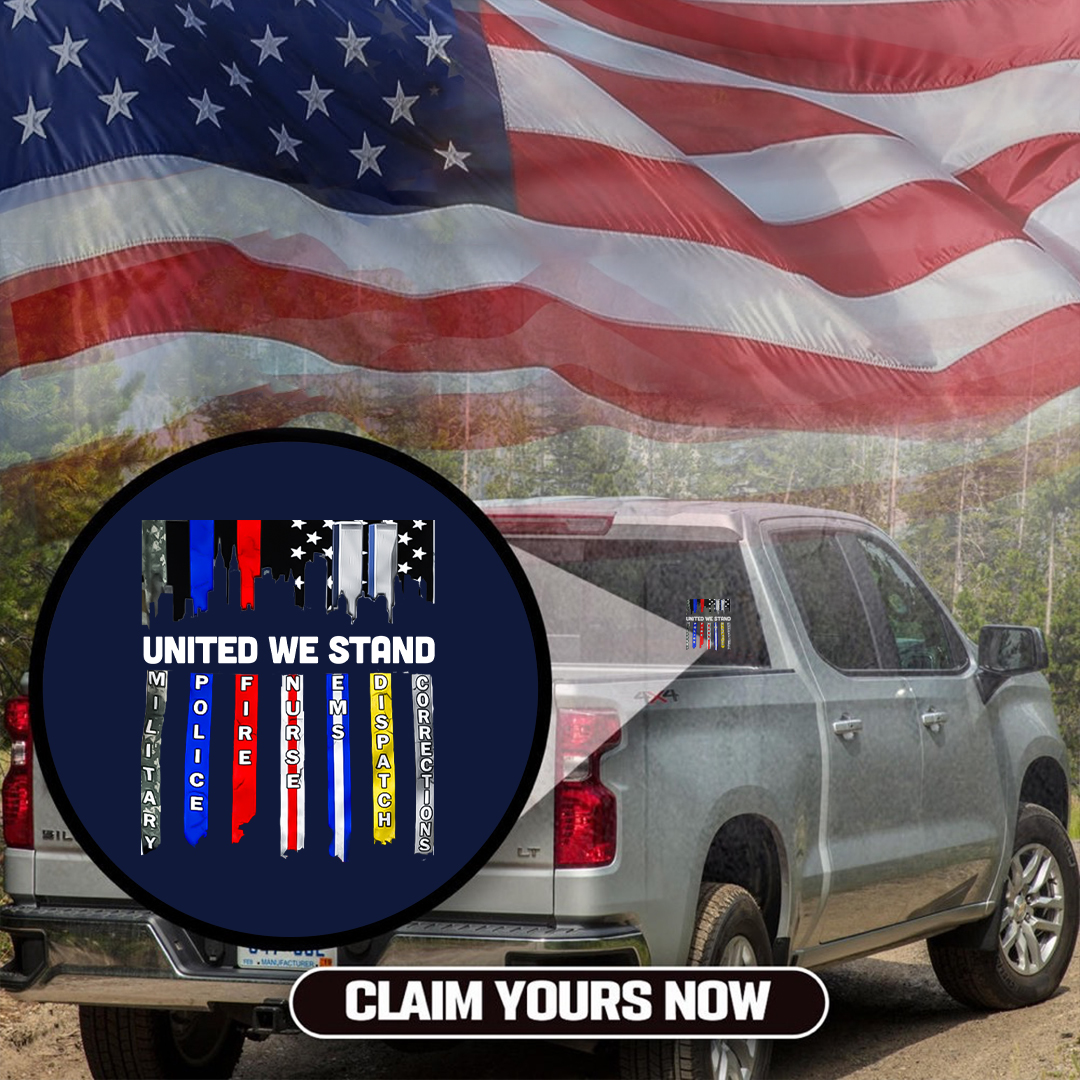 United We Stand Patriot Day Sticker
