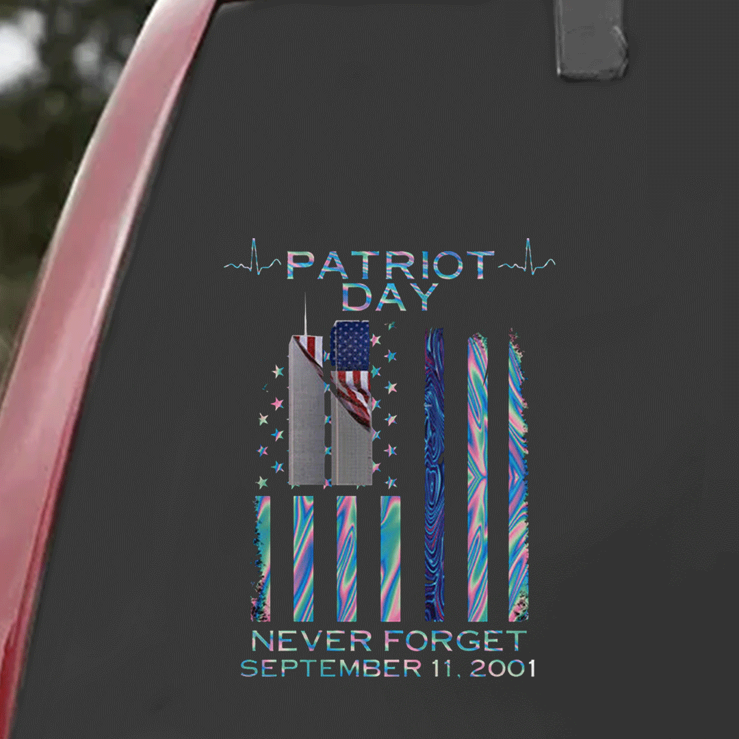 September 11 Patriot Day Sticker