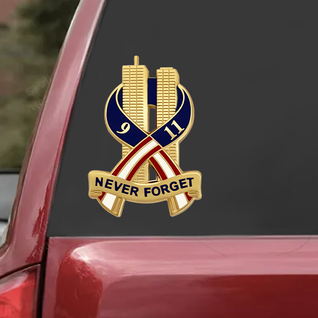 9/11 Never Forget It Patriot Day Sticker