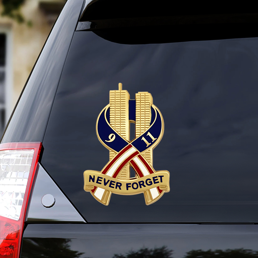 9/11 Never Forget It Patriot Day Sticker