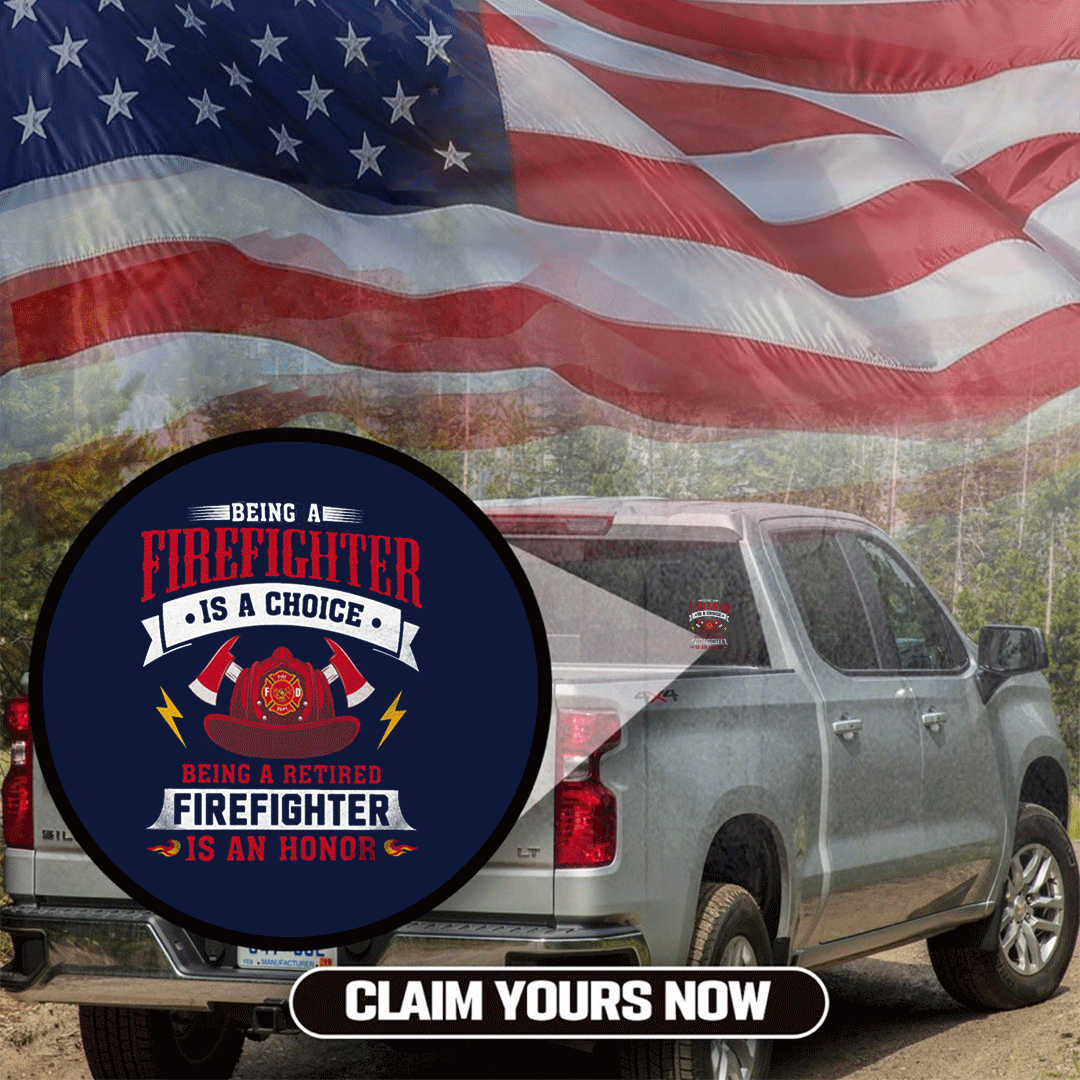 Being A Firefighter Patriot Day Sticker