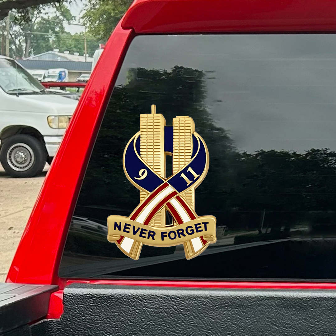 9/11 Never Forget It Patriot Day Sticker