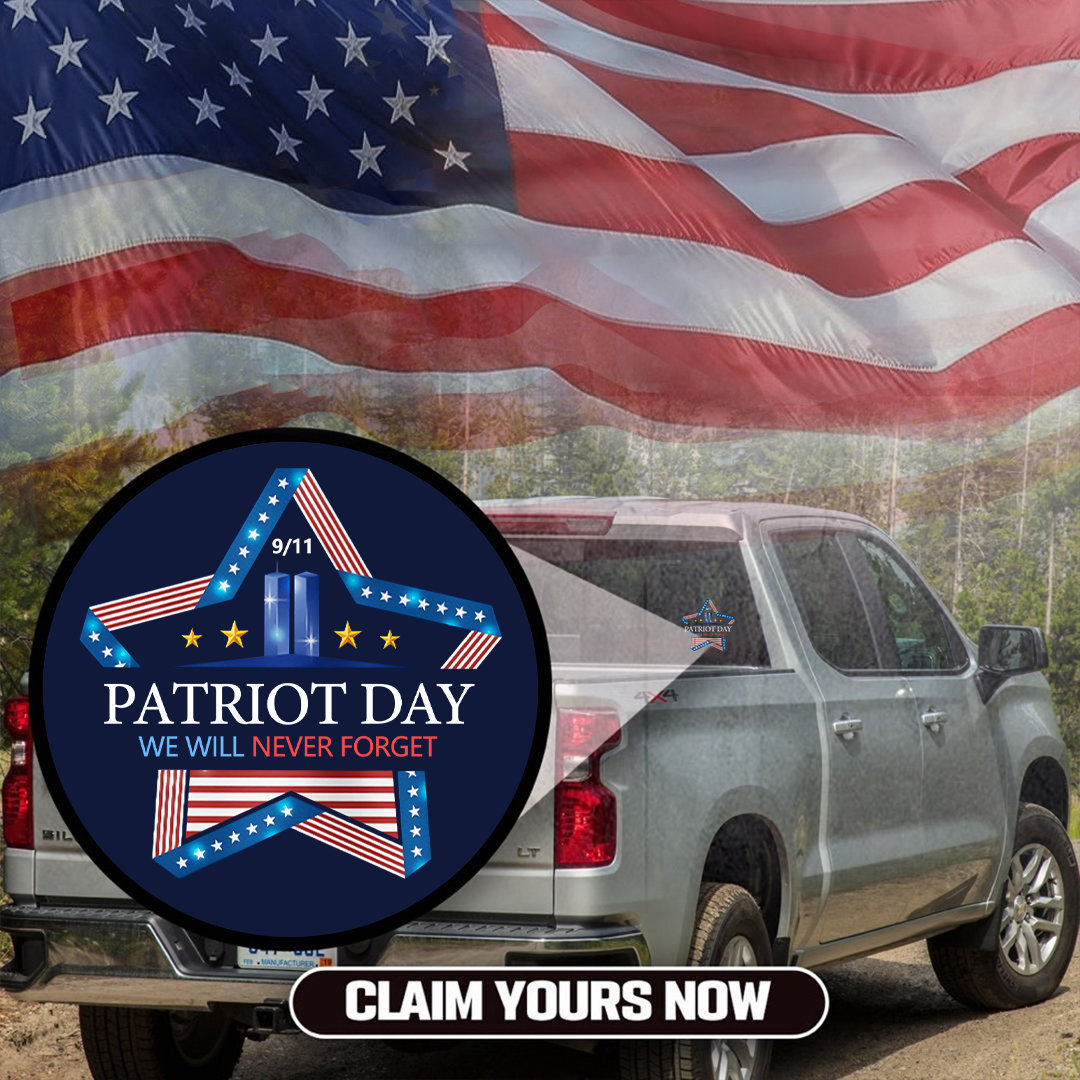 Never Forget 9/11 Patriot Day Sticker