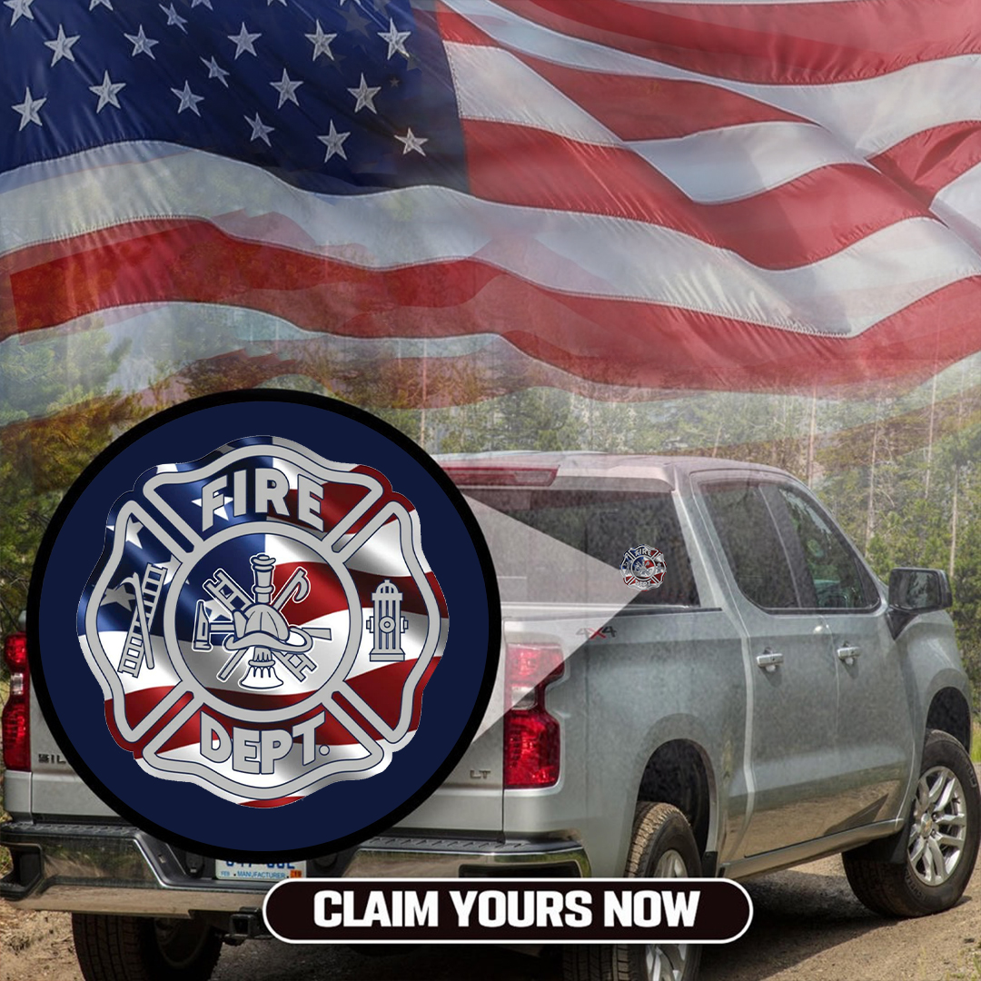 Fire Dept. Patriot Day Sticker