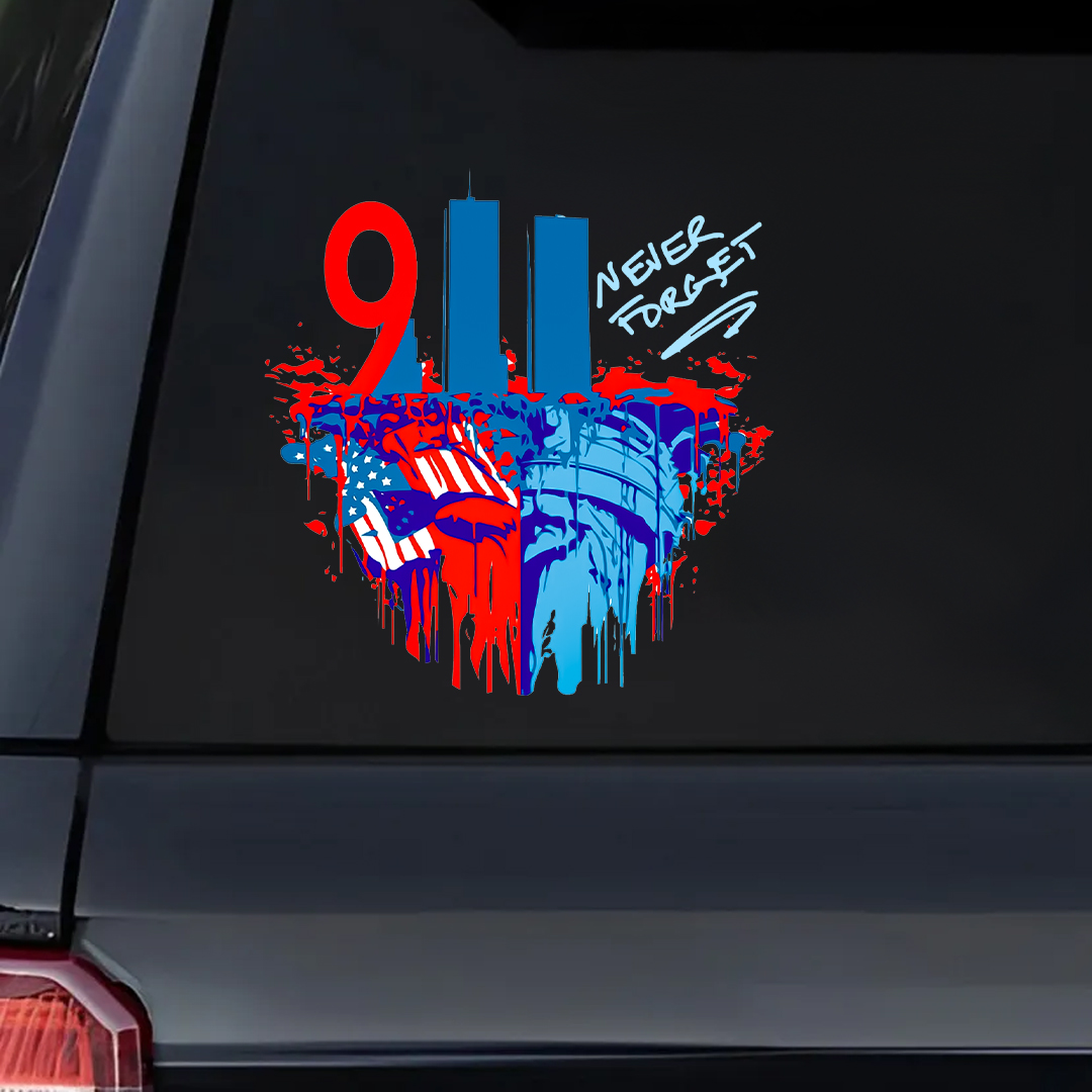 Never Forget That Day Patriot Day Sticker