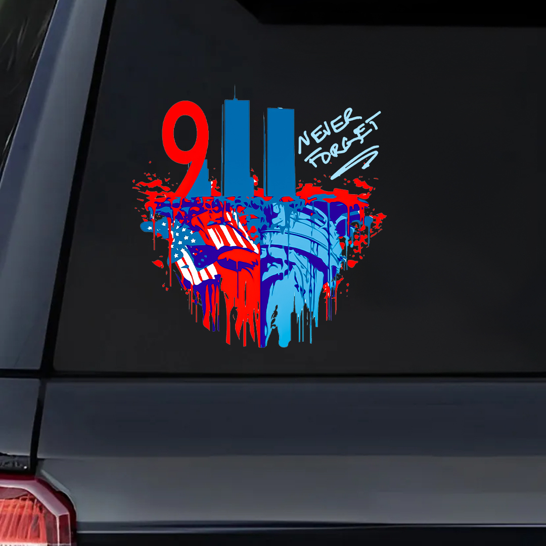 Never Forget That Day Patriot Day Sticker