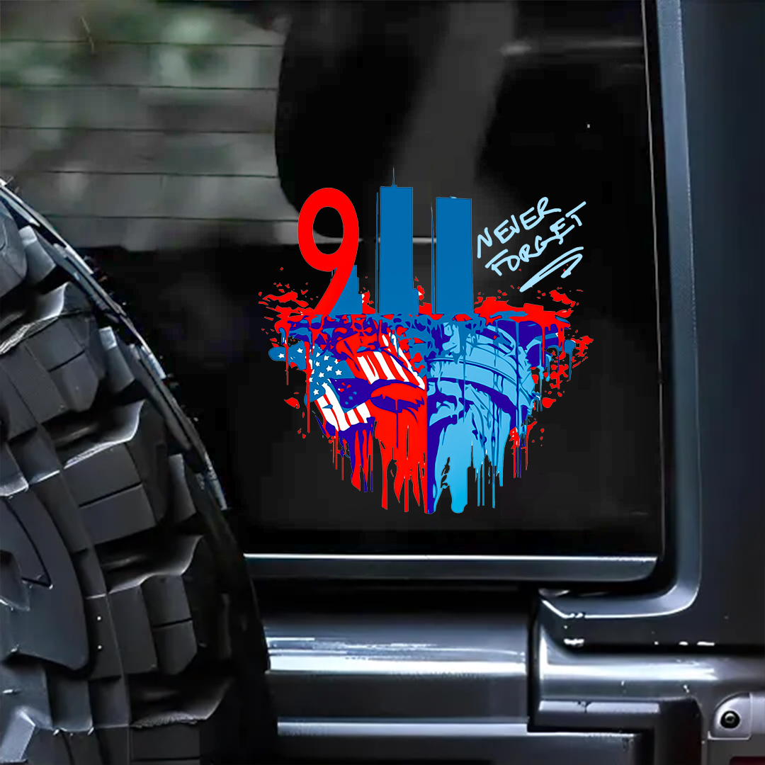 Never Forget That Day Patriot Day Sticker