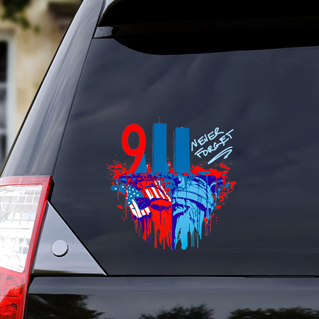 Never Forget That Day Patriot Day Sticker