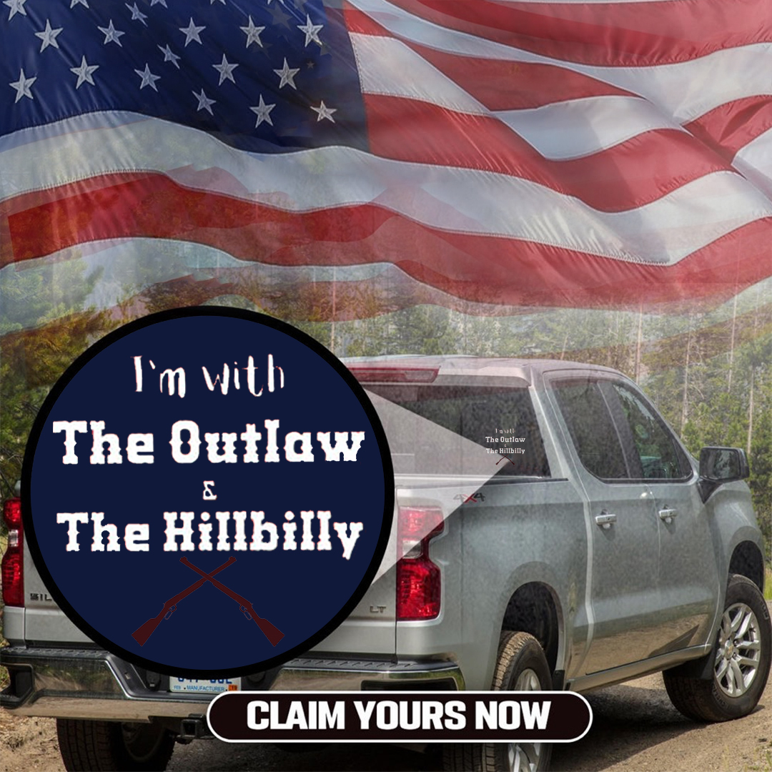 I'm With The Outlaw Patriot Day Sticker