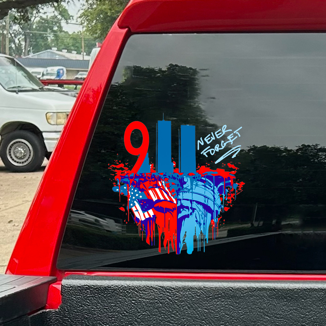 Never Forget That Day Patriot Day Sticker