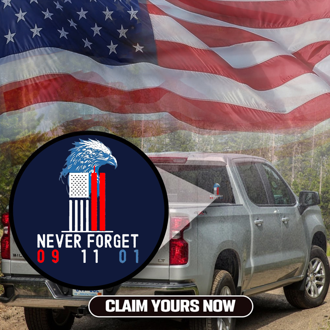 We Should Never Forget Patriot Day Sticker