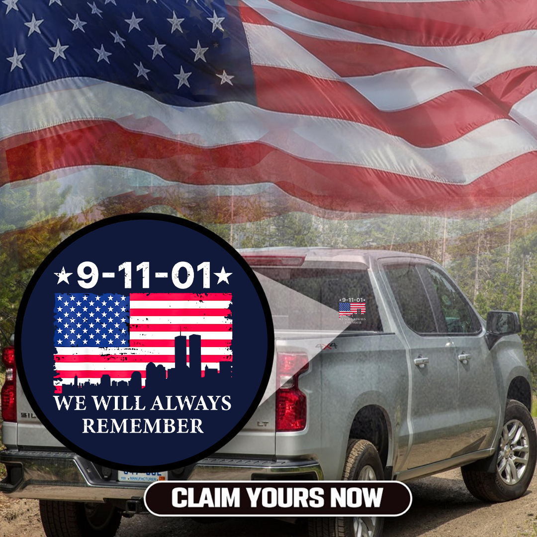 We Always Remember Patriot Day Sticker