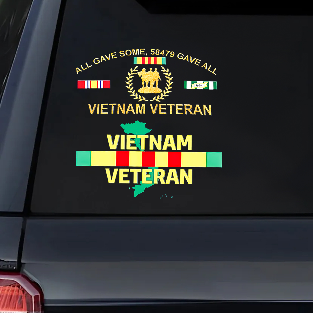 58479 Gave All Veterans Stickers