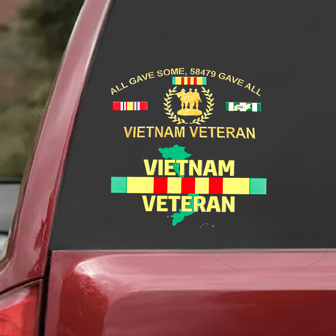 58479 Gave All Veterans Stickers