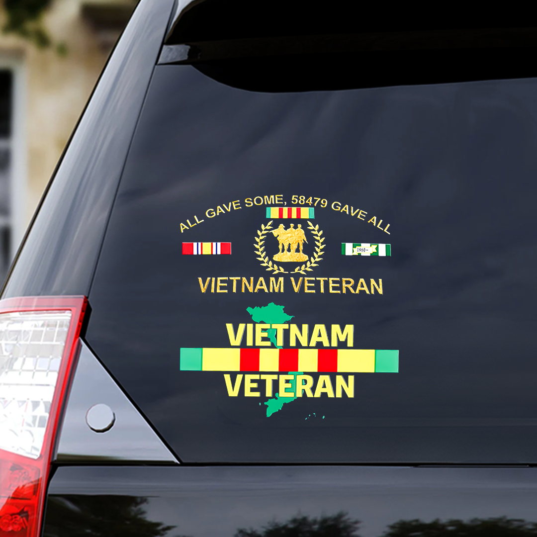 58479 Gave All Veterans Stickers