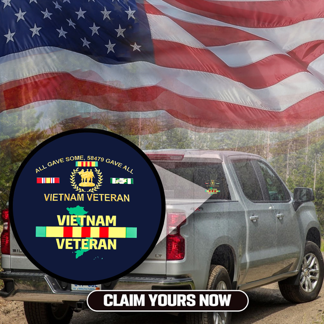 58479 Gave All Veterans Stickers