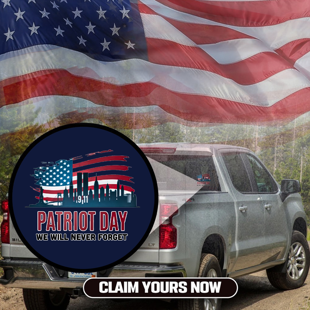 We Can Never Forget Patriot Day Sticker