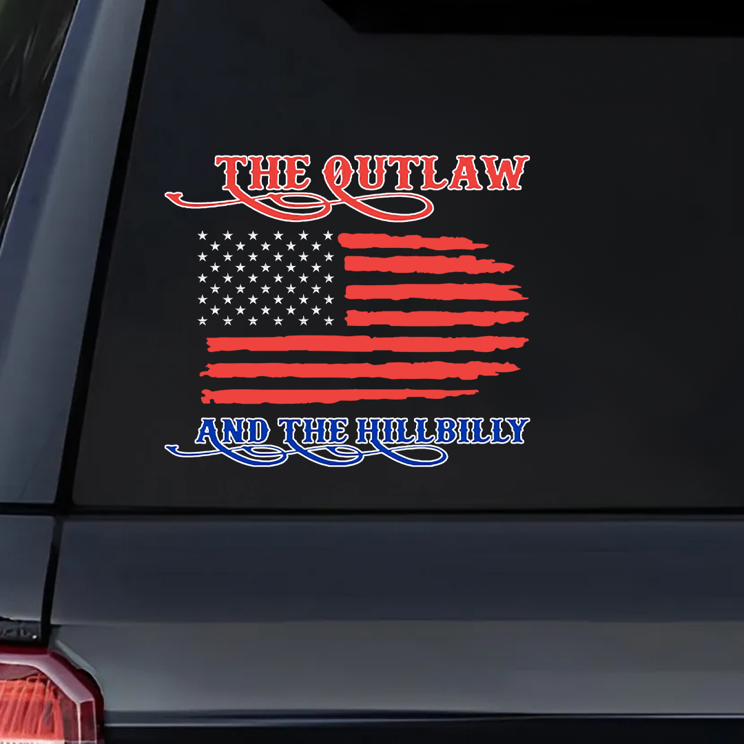 The Hillbilly Patriot Day Sticker