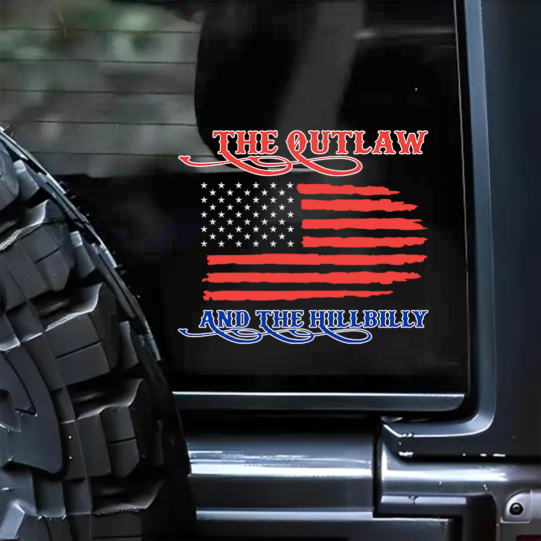The Hillbilly Patriot Day Sticker