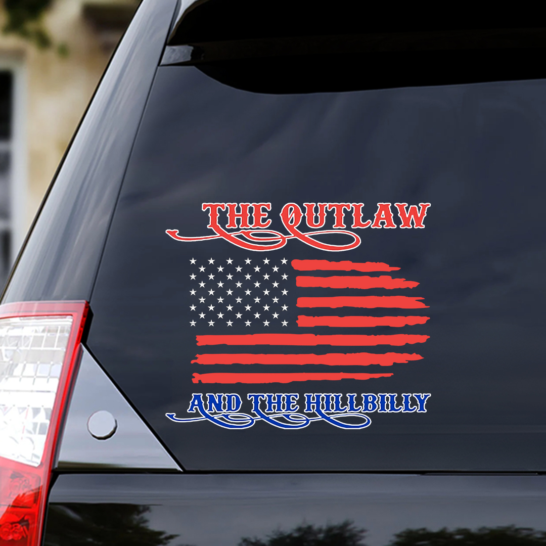 The Hillbilly Patriot Day Sticker